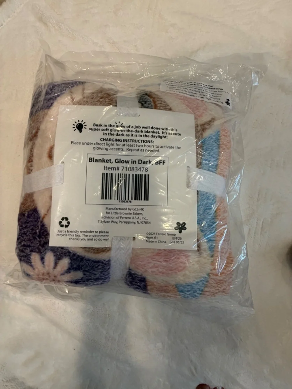 Girl Scout 2026 Cookie Ferret Collection - Blanket, Glow in Dark, BFF